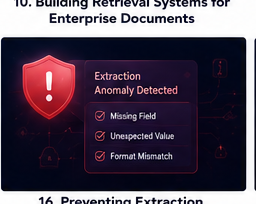 Preventing Extraction Errors at Scale
